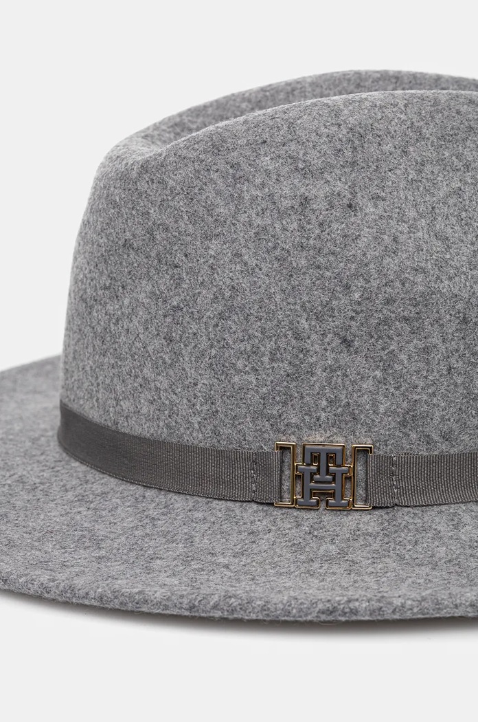 Vuneni šešir Tommy Hilfiger AW0AW16619 siva AW24