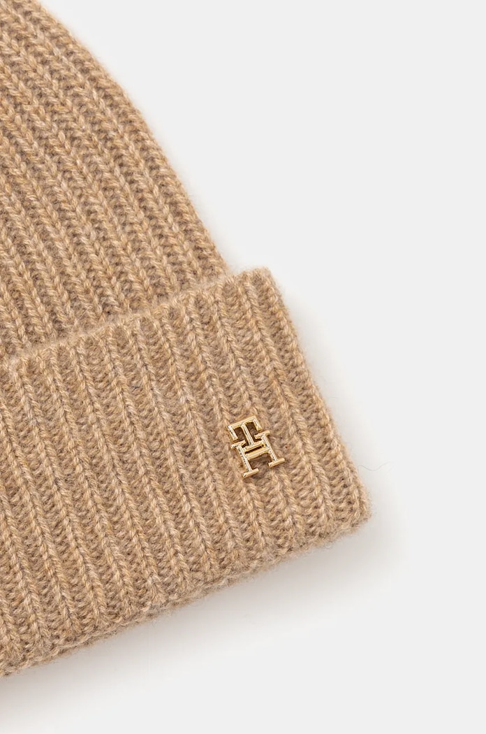 Dodaci Kapa od kašmira Tommy Hilfiger AW0AW16623 smeđa