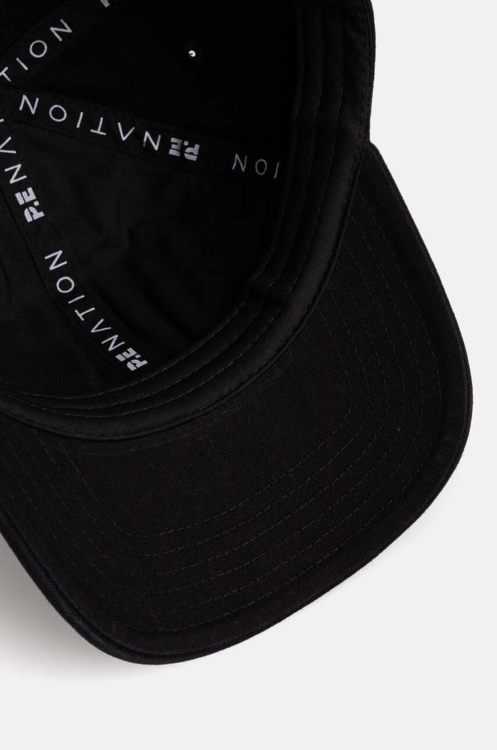 P.E Nation czapka z daszkiem bawełniana Homage Cap czarny 243A417
