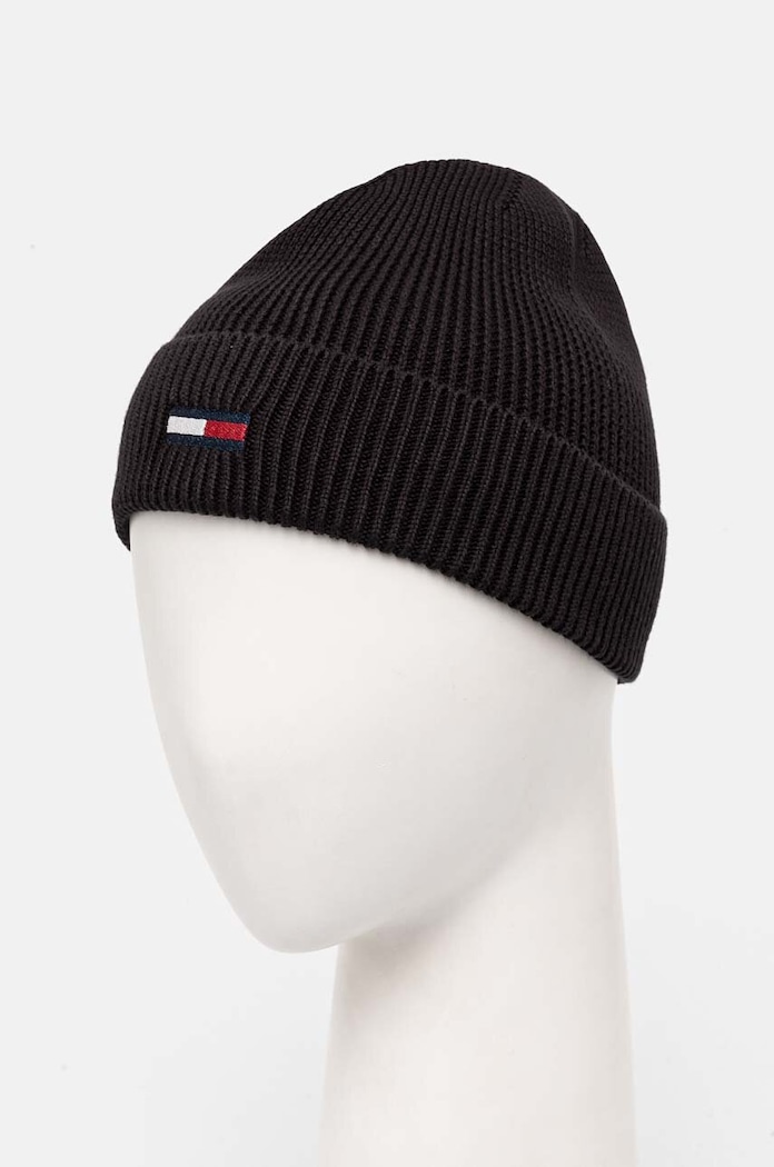 Tommy Jeans Czapka AW0AW16777 czarny AW24