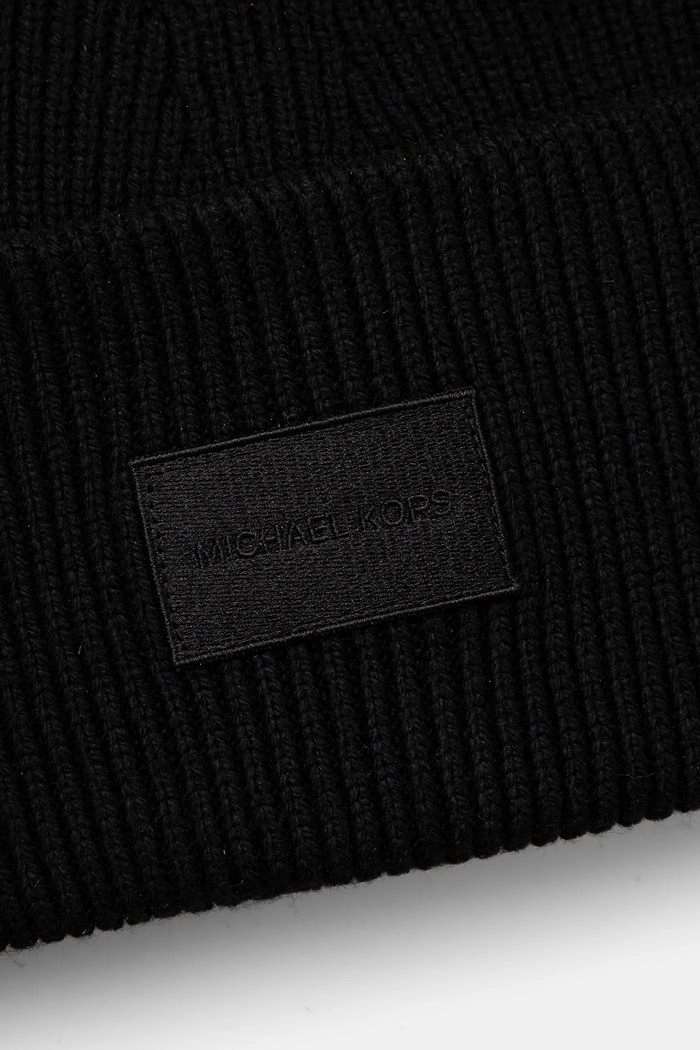 Doplňky Čepice z vlněné směsi MICHAEL Michael Kors 539817 černá