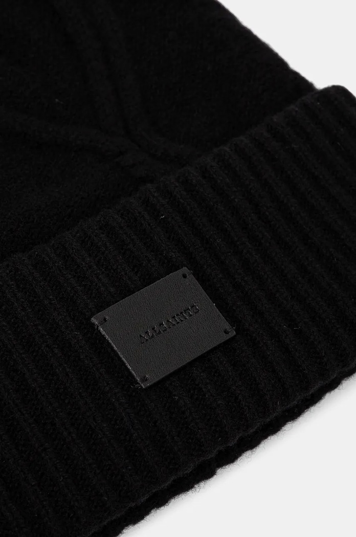 Аксесоари Вълнена шапка AllSaints 29AS101541 черен