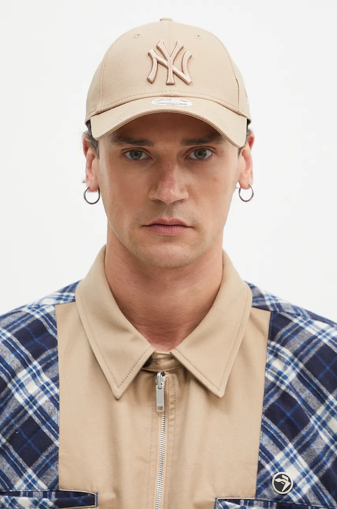 New Era cotton baseball cap LEAGUE ESSENTIAL 9FORTY® NEW YORK YANKEES 60471463