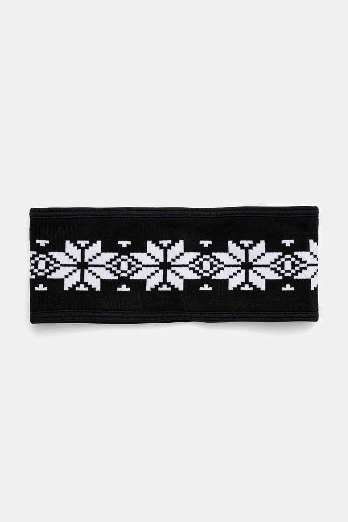 Newland fascia per capelli Genista medio spessore nero N54423.108