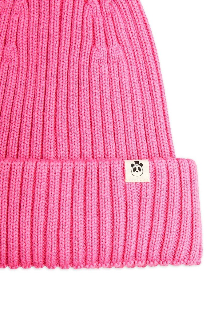 Mini Rodini czapka 2476510928 różowy AW24