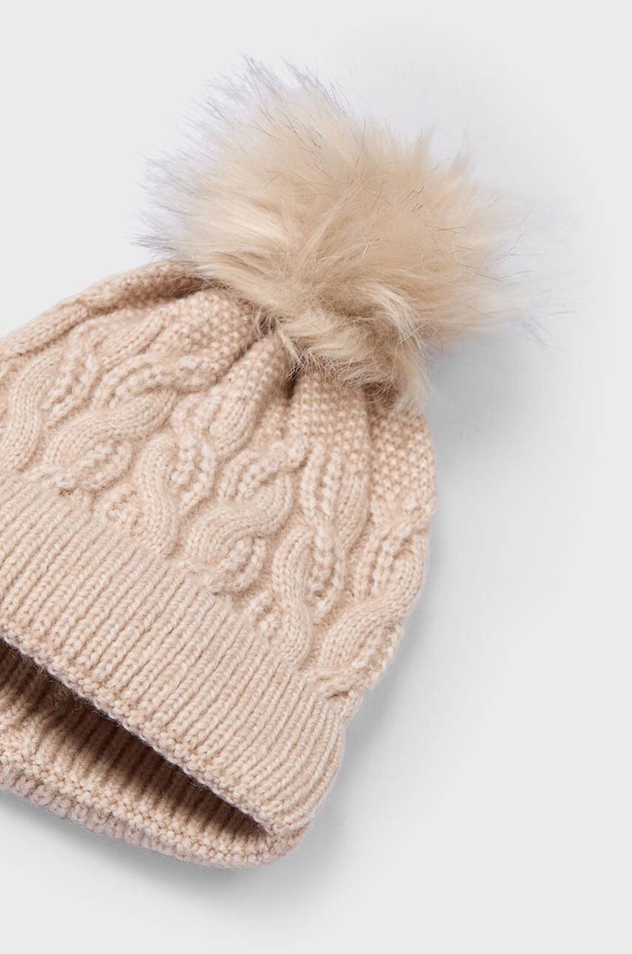 Mayoral czapka dziecięca 10834.6D.Czapki.9BYH beżowy AW24