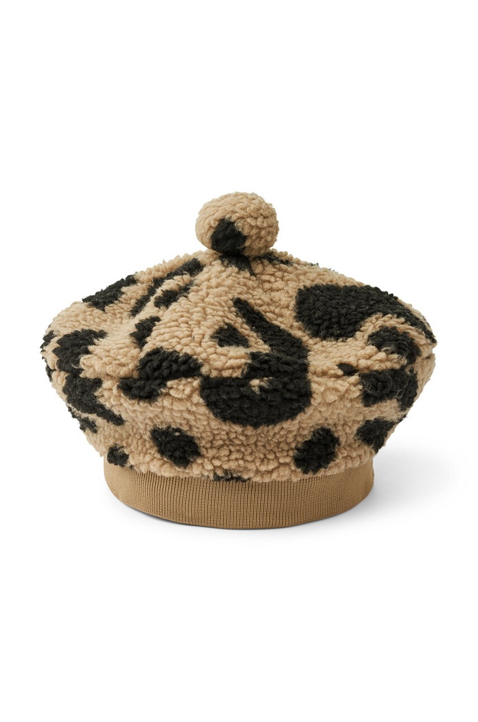 Liewood Beret dziecięcy Poplar Pile Beret Hat LW19439 zielony AW24