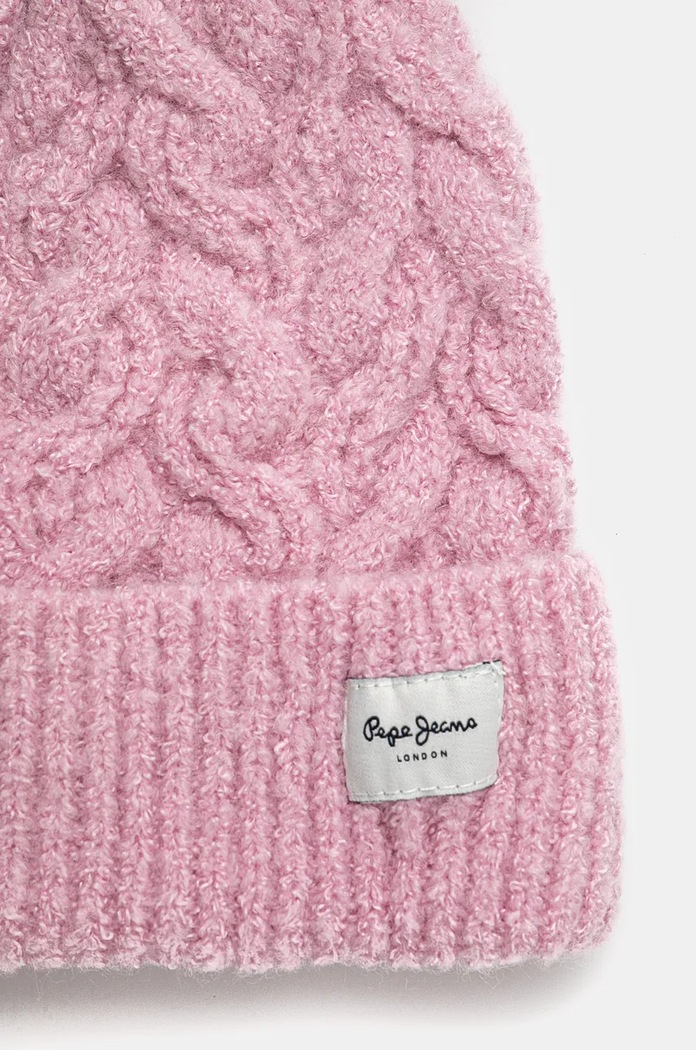 DÍVKA Dětská čepice Pepe Jeans ZAIDA HAT PG040242 růžová