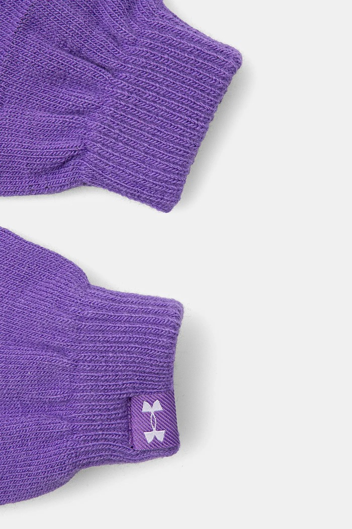 DÍVKA Čepice a dětské rukavice Under Armour G Beanie 1386642 fialová