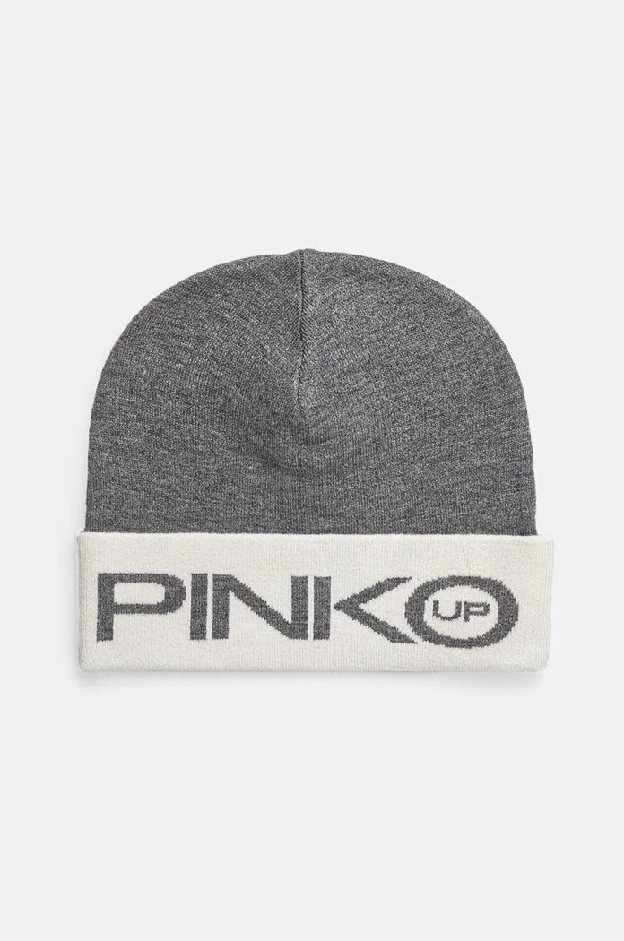 Detská čiapka Pinko Up tenká sivá F4PIJGHT097