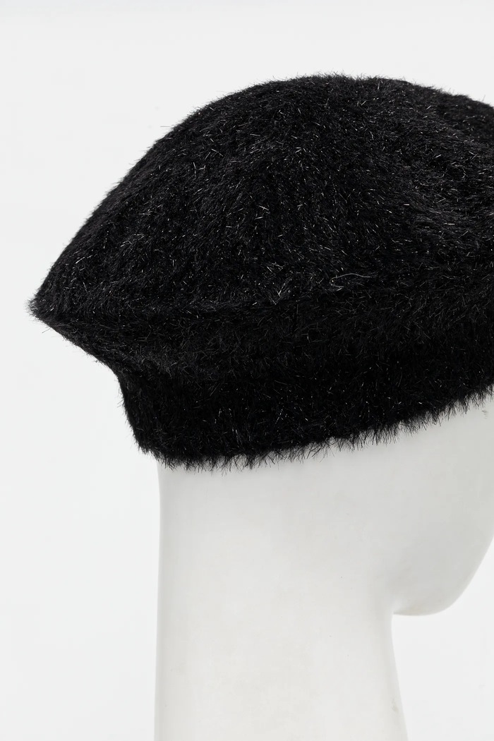 Dětský baret United Colors of Benetton 6FYPCA02C.G.Seasonal černá AW24