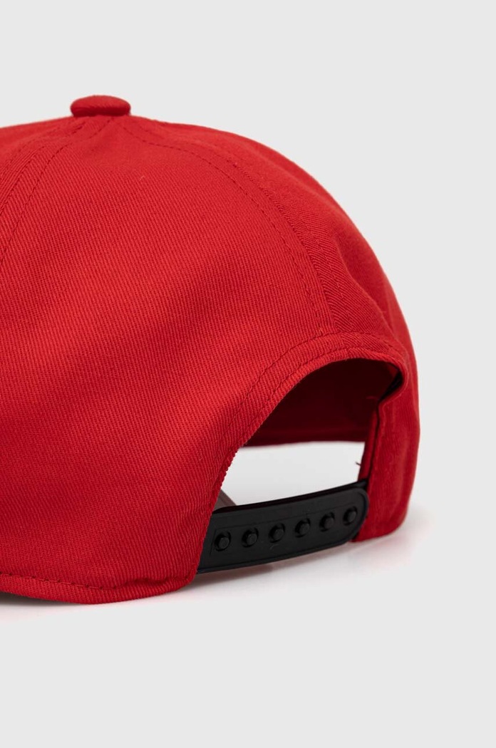 CHLAPEC Dětská bavlněná kšiltovka adidas Performance LK CAP IY5421 červená