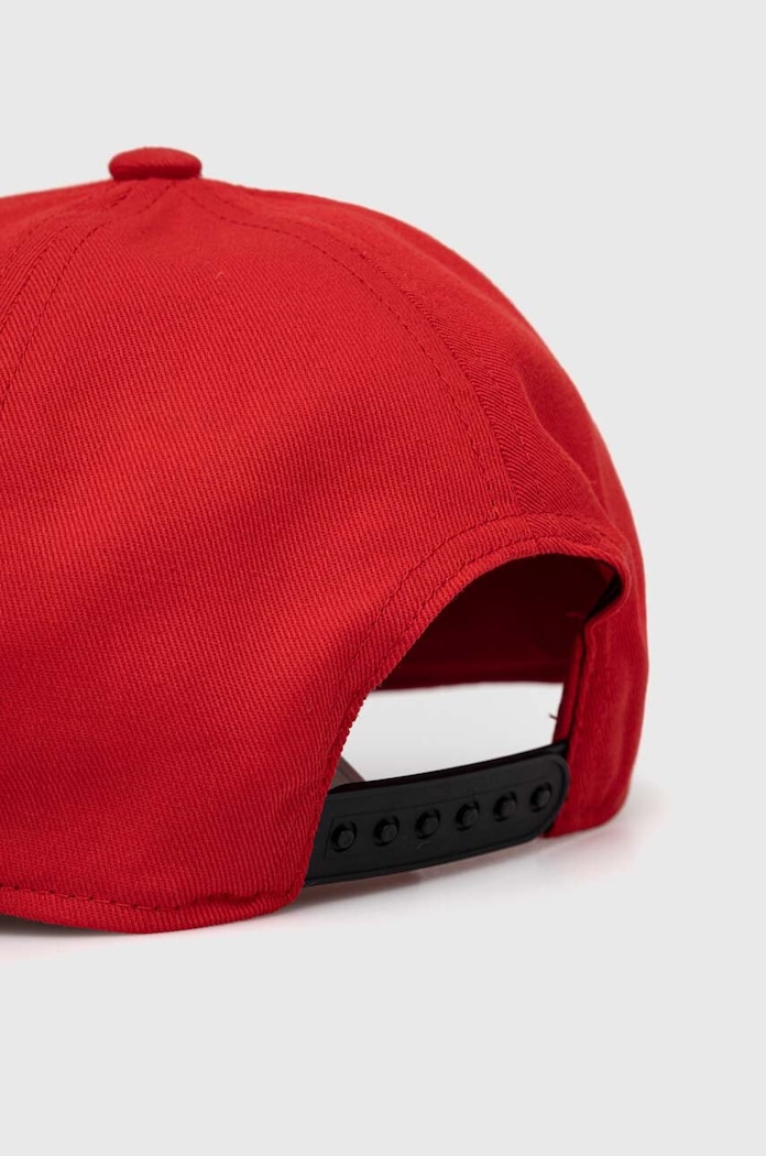 CHLAPEC Dětská bavlněná kšiltovka adidas Performance LK CAP IY5421 červená