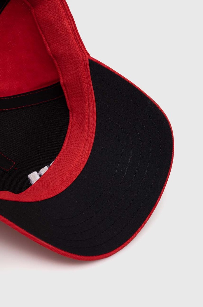 Dětská bavlněná kšiltovka adidas Performance LK CAP červená IY5421