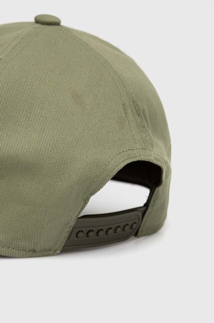Chłopiec adidas Performance czapka z daszkiem bawełniana dziecięca LK CAP IY7825 zielony