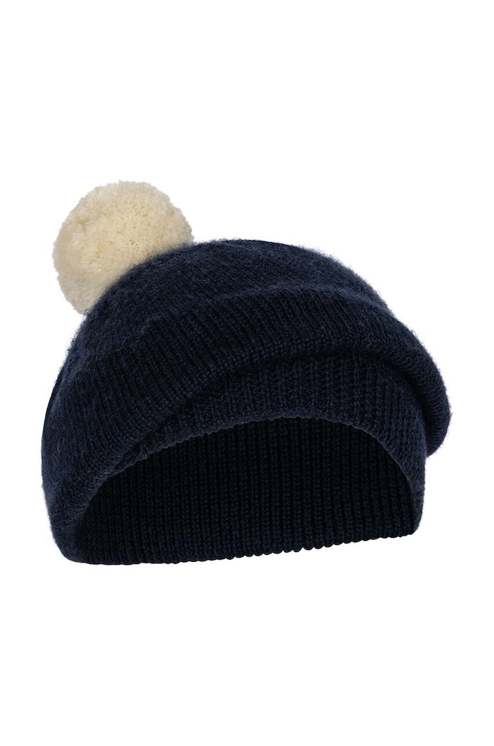 Детска вълнена барета Konges Sløjd LOULI BERET KS101254 тъмносин AW24