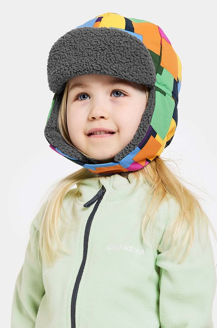 Didriksons caciula copii BIGGLES PR CAP cu modele multicolor 505598