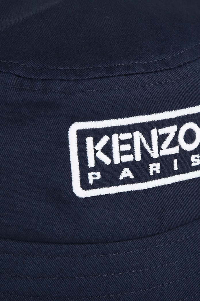 Chłopiec Kenzo Kids kapelusz bawełniany dziecięcy K60609.54.56 granatowy