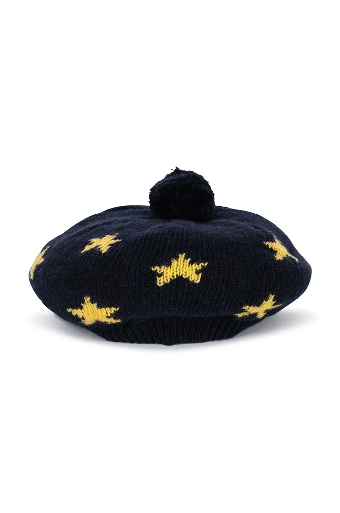 Konges Sløjd BELOU KNIT BERET KS101893 mornarsko plava AW24