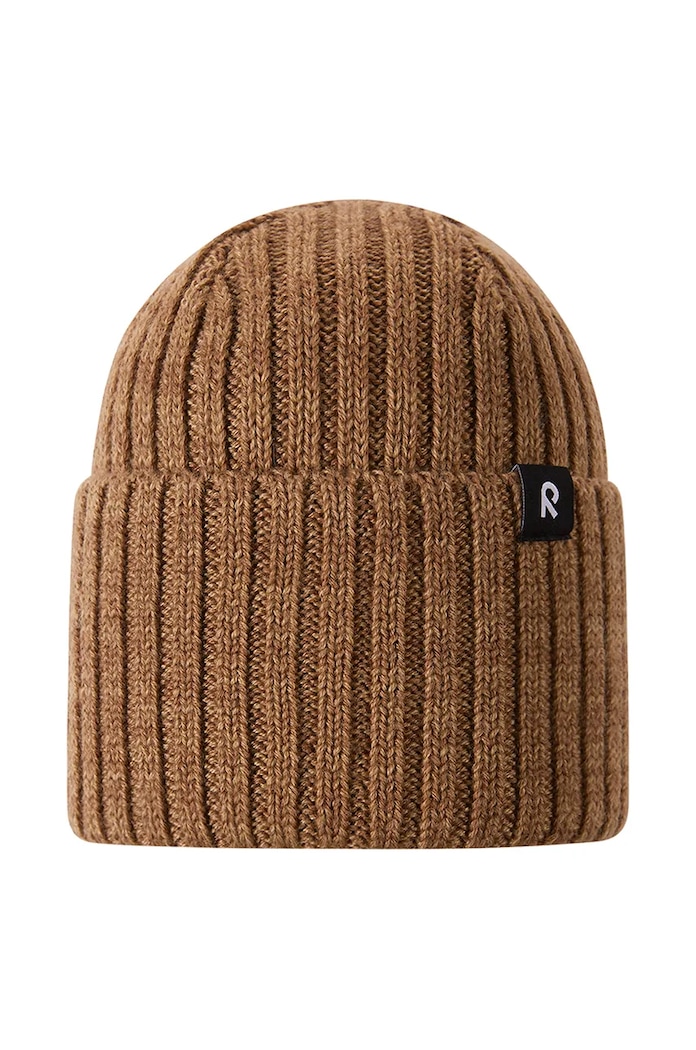 Детская хлопковая шапочка Reima Villaisa 5300282A.9BYH коричневый AW24