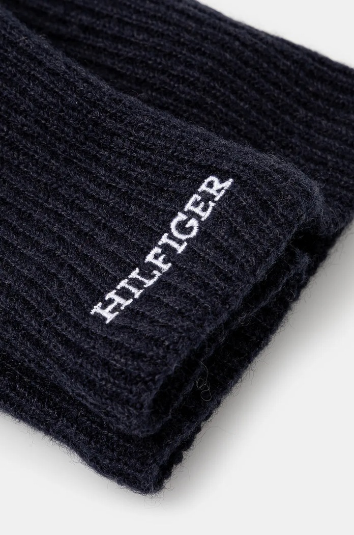 Tommy Hilfiger komplet dziecięcy czapka i komin AU0AU01938.9BYH granatowy AW24