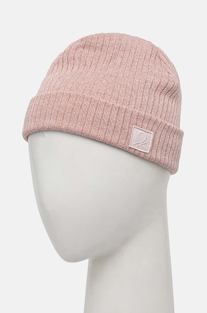 United Colors of Benetton Czapka 6FEECA027.G.Seasonal różowy AW24