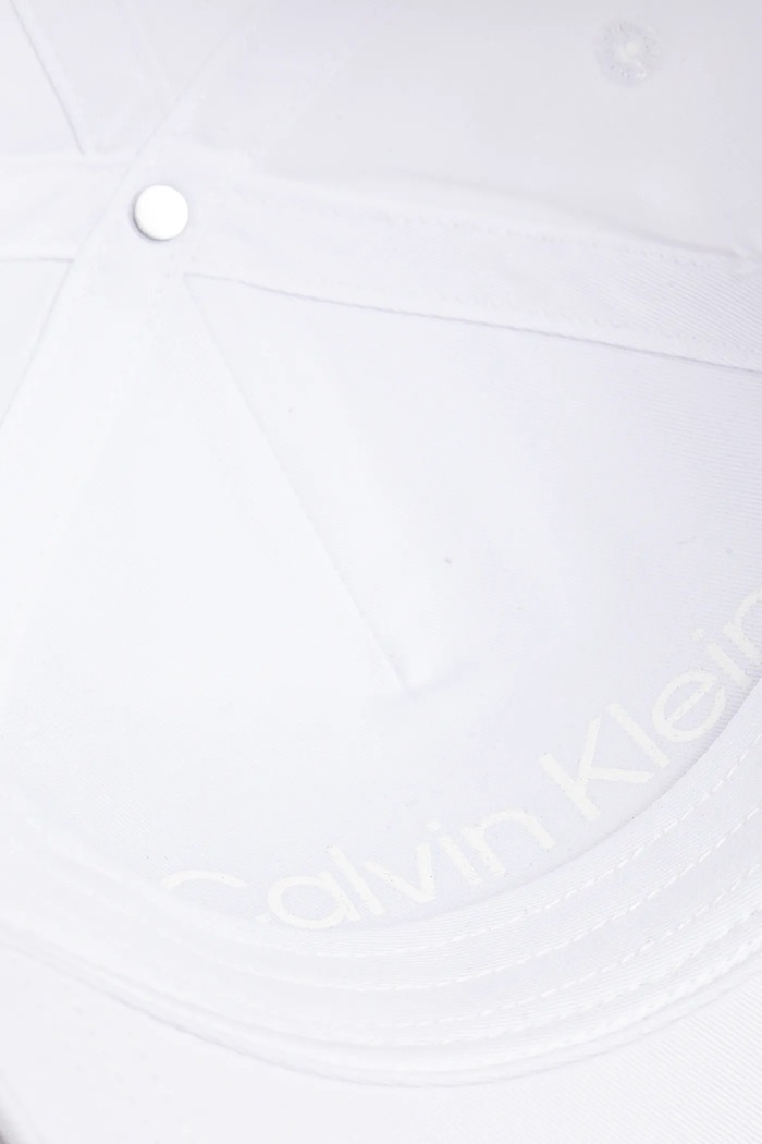 Doplňky Bavlněná baseballová čepice Calvin Klein K50K511987 bílá