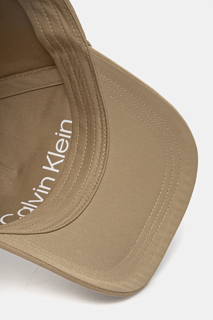 Βαμβακερό καπέλο του μπέιζμπολ Calvin Klein πράσινο K50K511987