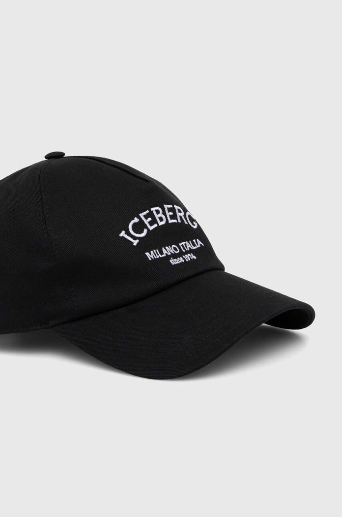 Doplňky Bavlněná baseballová čepice Iceberg 7101.6950 černá