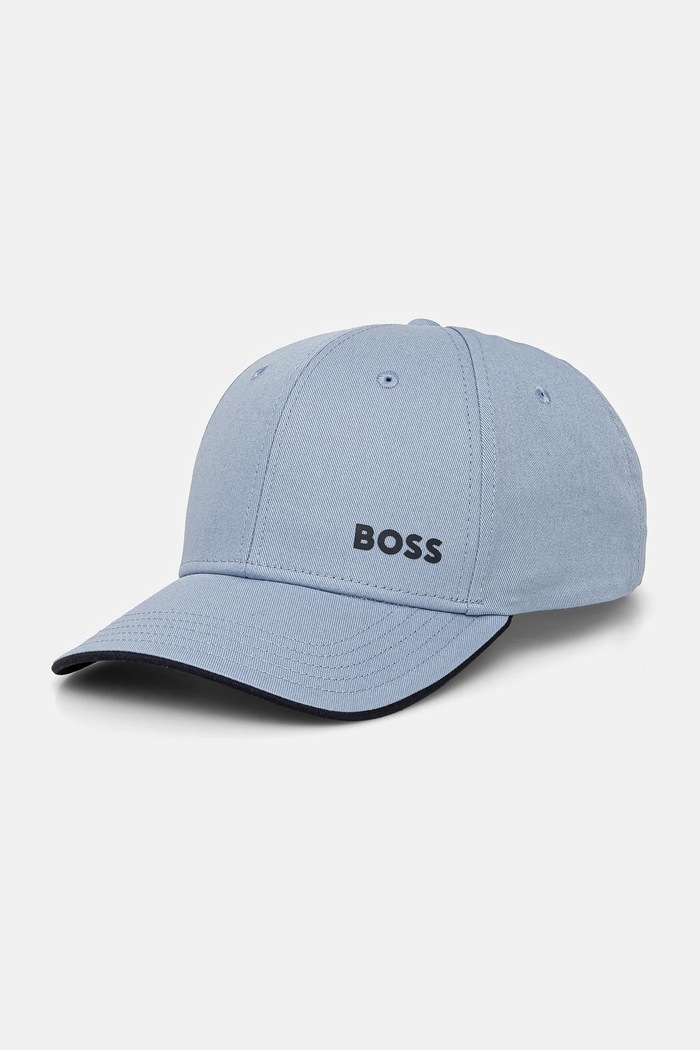 BOSS Green Șapcă pentru bărbați din bumbac Cap-Bold albastru 50519219