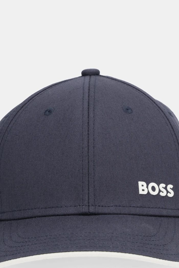 BOSS Green șapcă pentru bărbați din bumbac Cap-Bold 50519219 bleumarin SS26