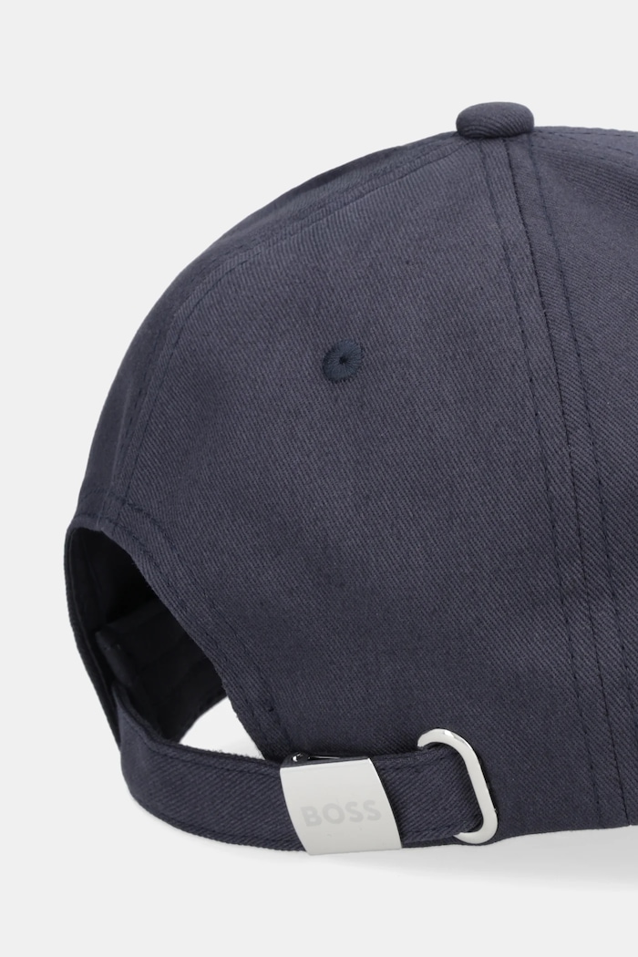 Accesorii BOSS Green șapcă pentru bărbați din bumbac Cap-Bold 50519219 bleumarin