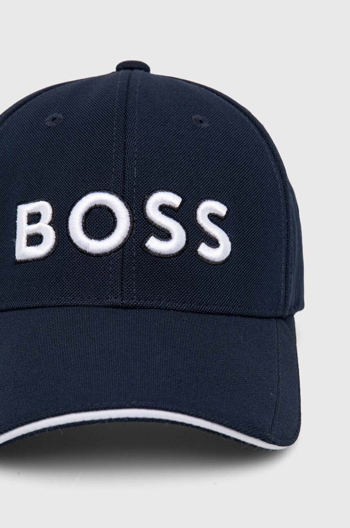 BOSS Green Czapka z daszkiem 50519247 granatowy SS25