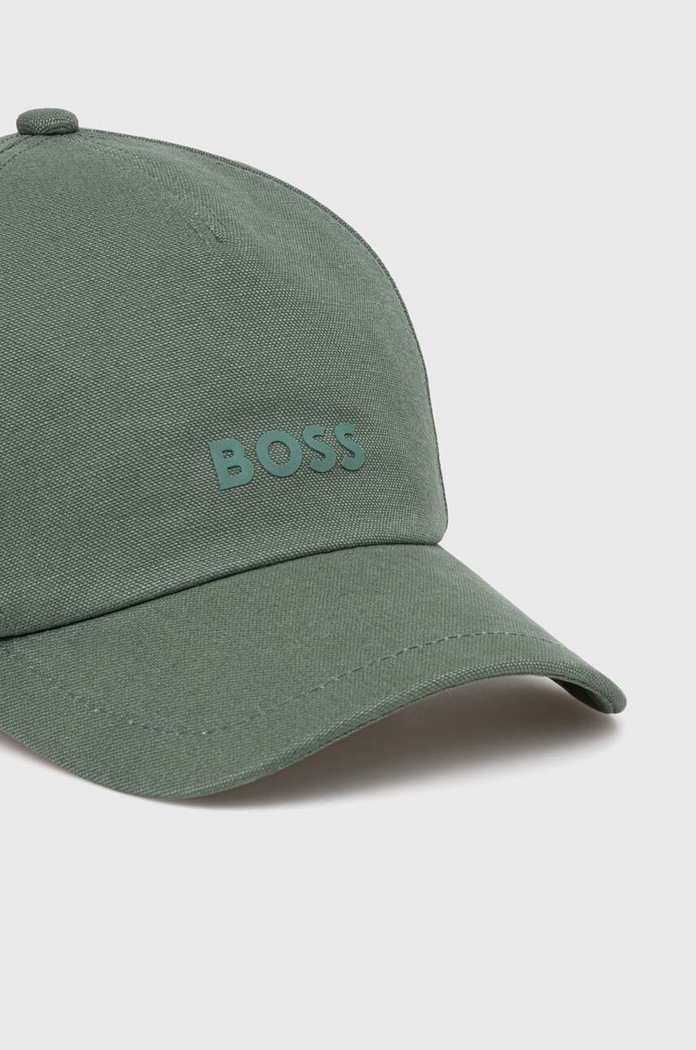 Bombažna bejzbolska kapa Boss Orange 50518788 zelena AW24