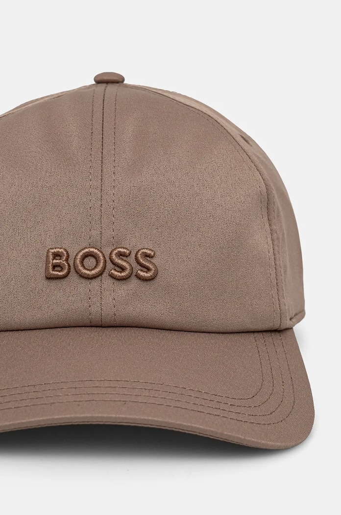 Шапка с козирка Boss Orange 50519596 бежов AW24