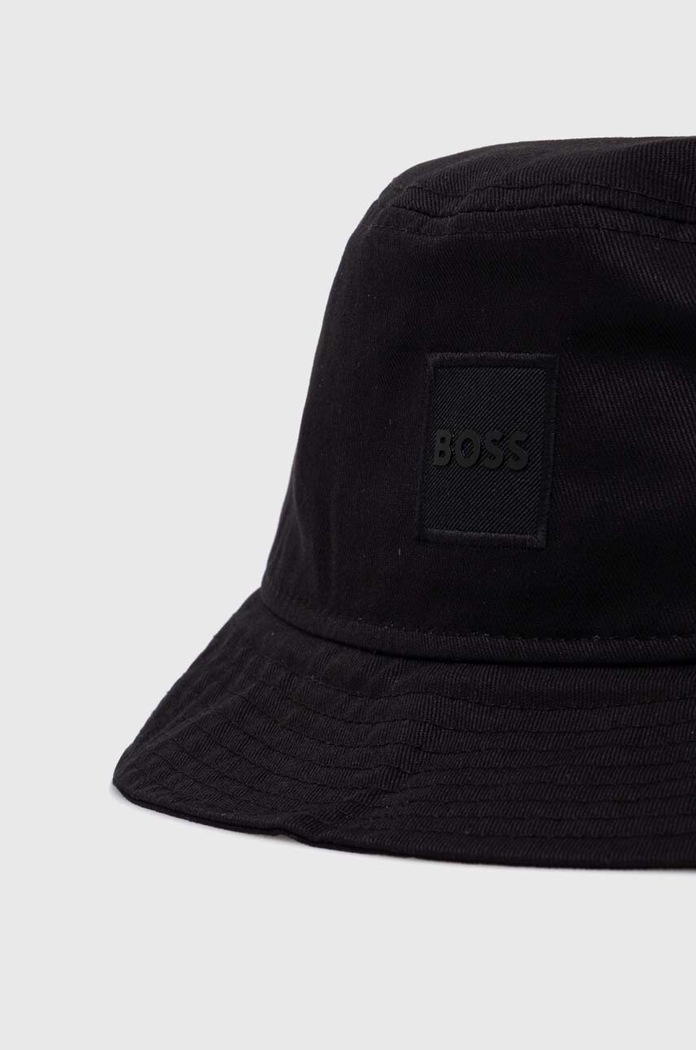 BOSS Orange Kapelusz bawełniany Febas-PL 50530215 czarny AW25