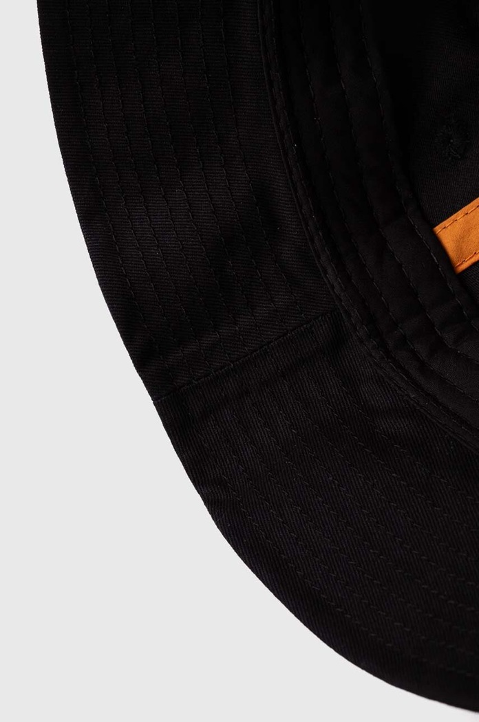 Kapelusz bawełniany Febas-PL BOSS Orange 50530215 czarny