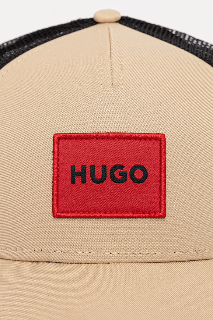 HUGO Καπέλο με γείσο ανδρικό 50519398 μπεζ AA00