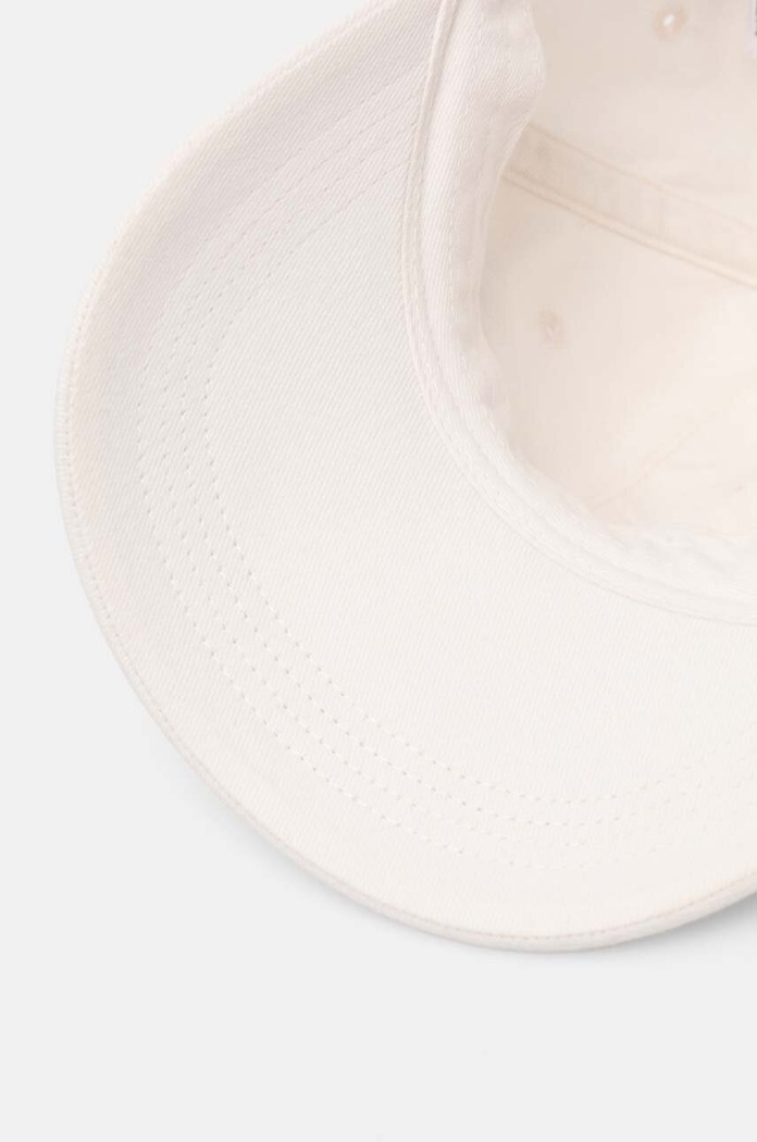 Bavlněná baseballová čepice Tommy Hilfiger bílá AM0AM12531