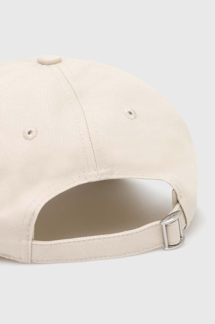 Akcesoria Drôle de Monsieur czapka z daszkiem bawełniana La Casquette Slogan PERM.CP151.CO138.MT beżowy
