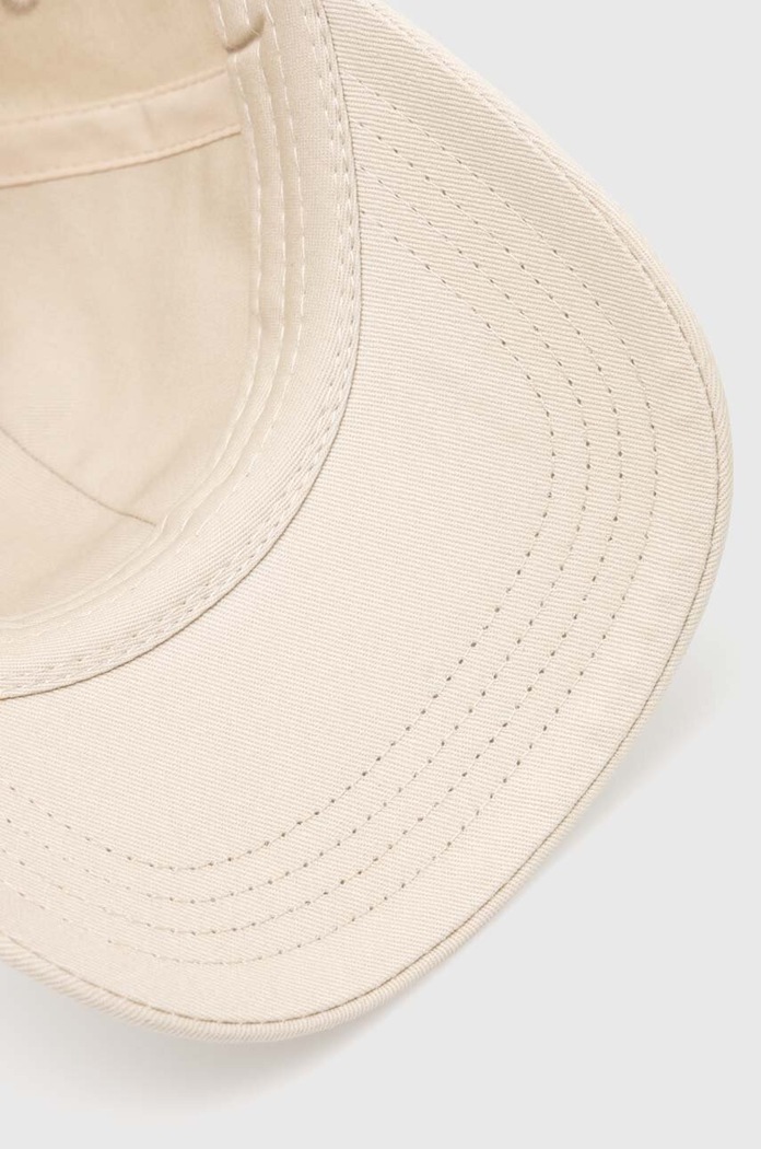 Drôle de Monsieur czapka z daszkiem bawełniana La Casquette Slogan beżowy PERM.CP151.CO138.MT