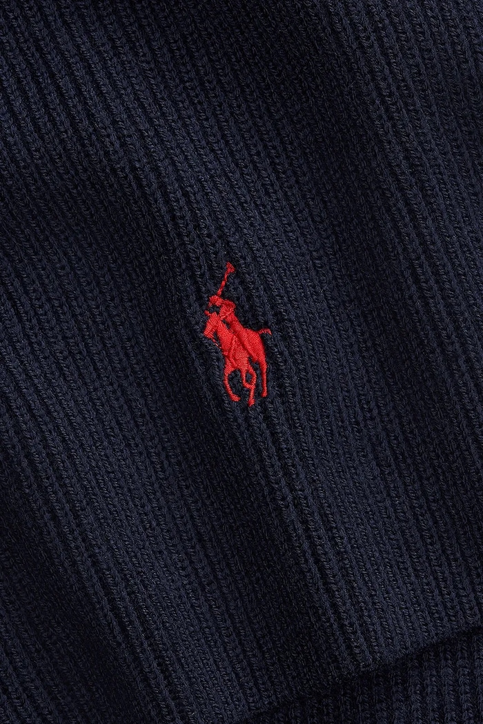 Accessori Polo Ralph Lauren cappello e sciarpa di lana 710951146 marrone