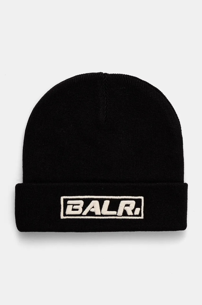 BALR. czapka z domieszką wełny The Club z domieszką wełny czarny B6120.1010
