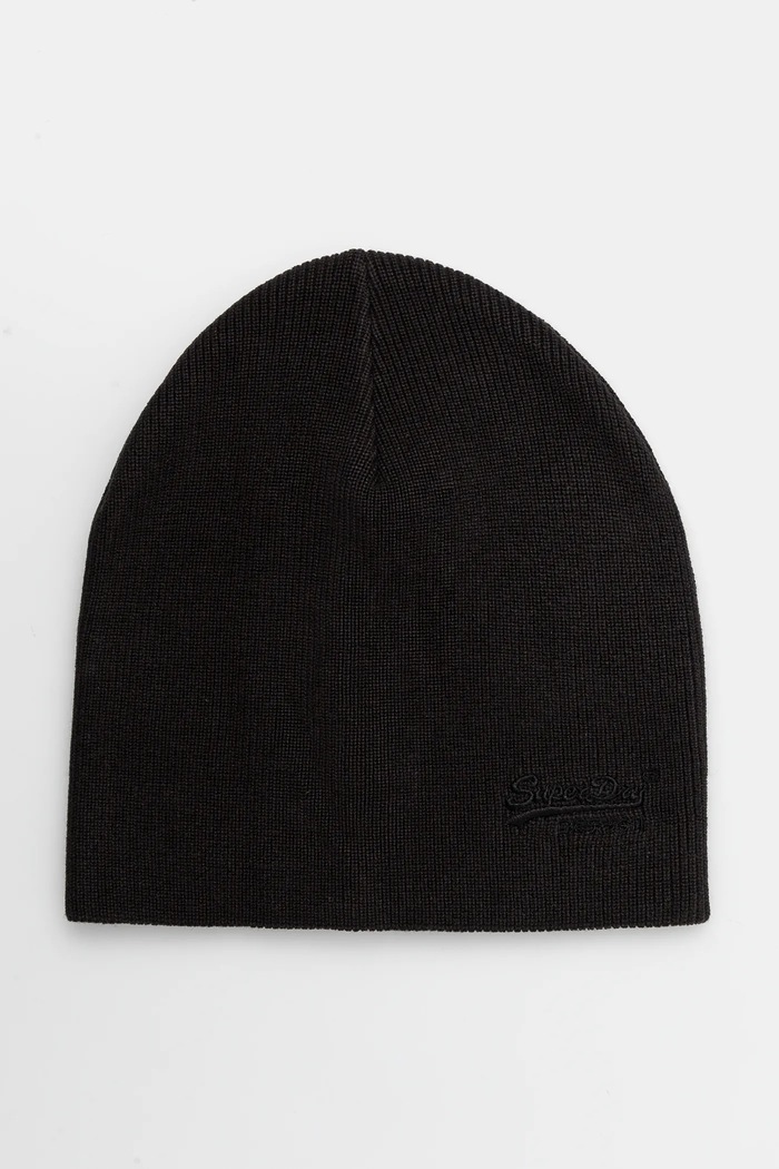 Bavlněná čepice Superdry bavlna černá M9010184A.02A
