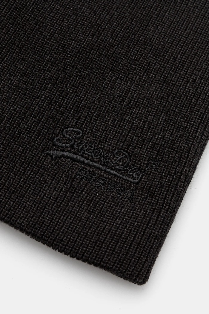 Bavlněná čepice Superdry M9010184A.02A černá AW24