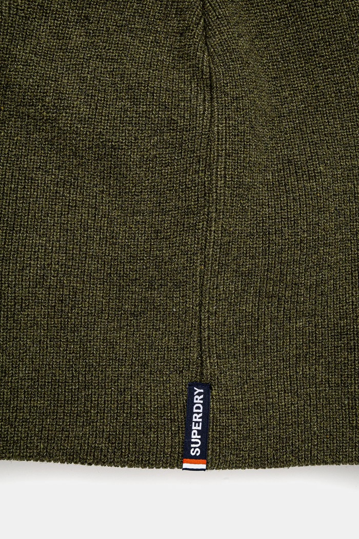 Akcesoria Superdry czapka bawełniana M9010184A.B6T zielony
