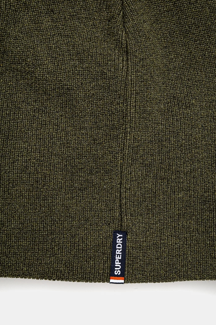Akcesoria Superdry czapka bawełniana M9010184A.B6T zielony