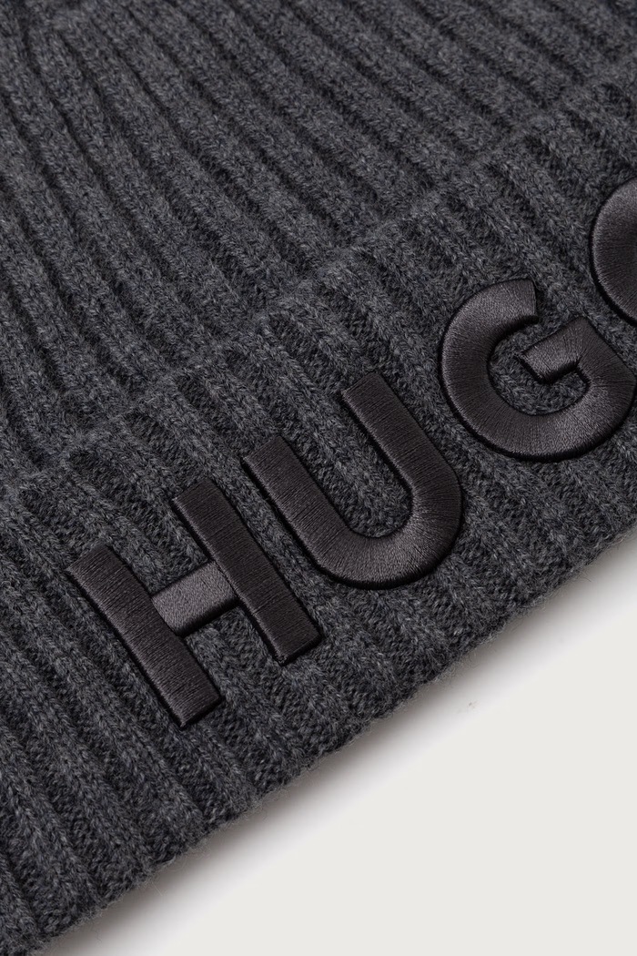 Accesorii HUGO Căciulă de bărbați din lână Unisex-X565-7 50527804 gri