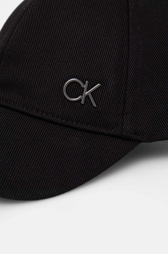 Kšiltovka Calvin Klein K50K512349 černá SS25