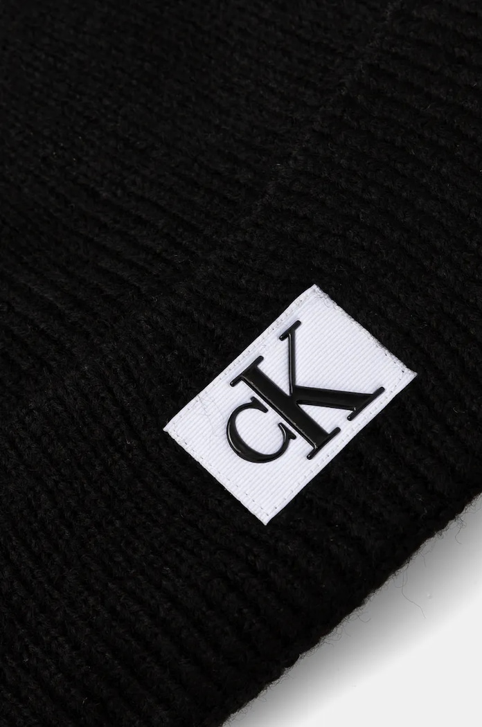 Čepice Calvin Klein Jeans K50K512451 černá AW24